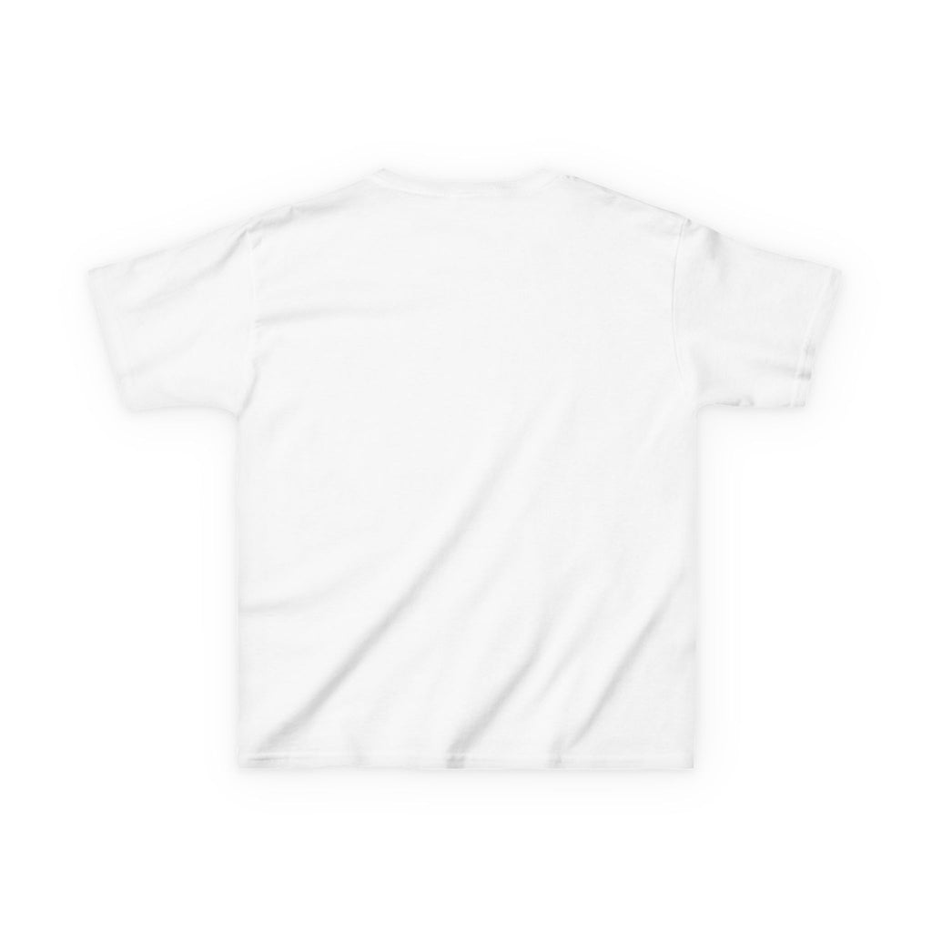 Kids T-Shirt — Plain White Heavy Cotton Tee