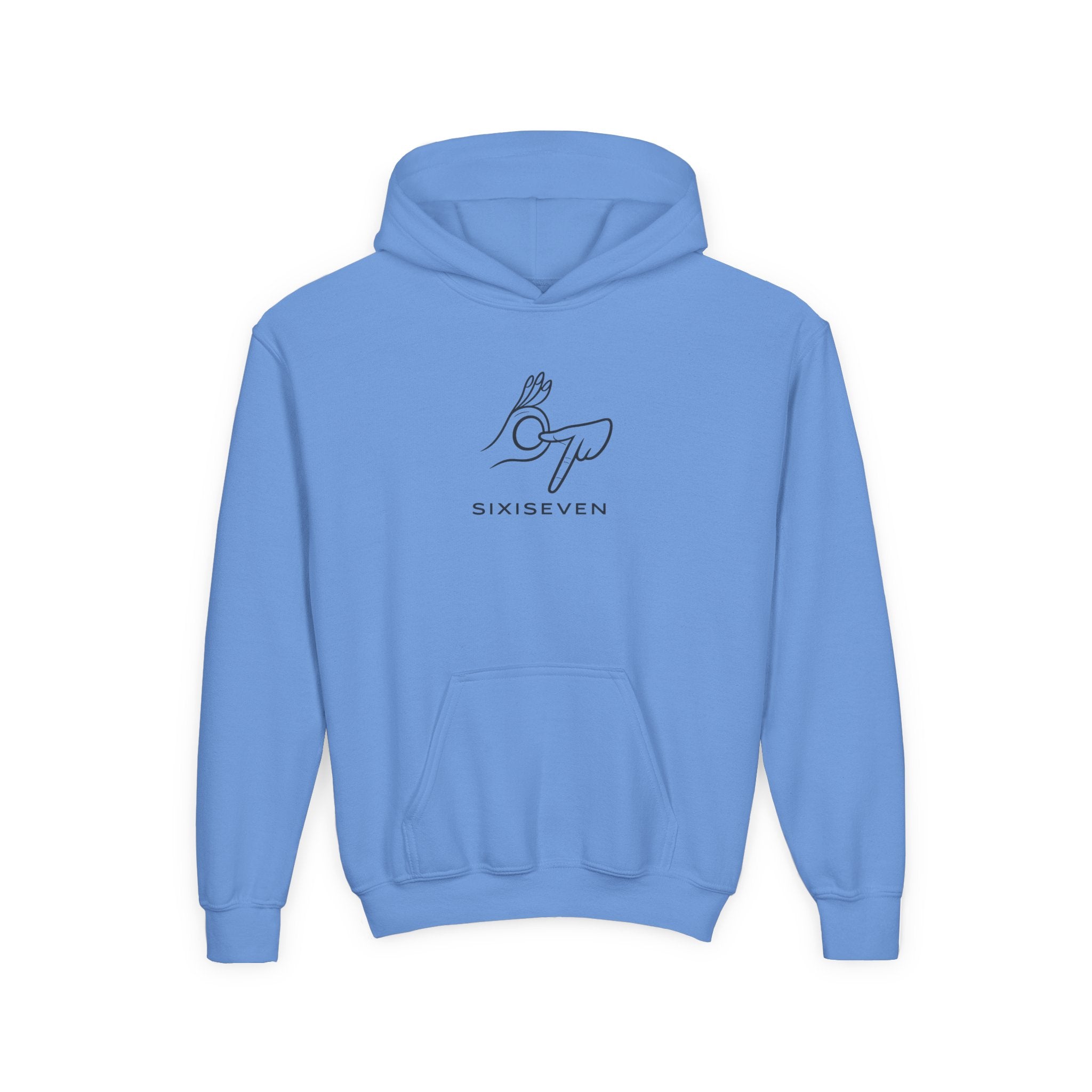 67 Static Youth Hooded Sweatshirt