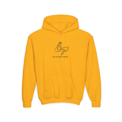 67 Static Youth Hooded Sweatshirt