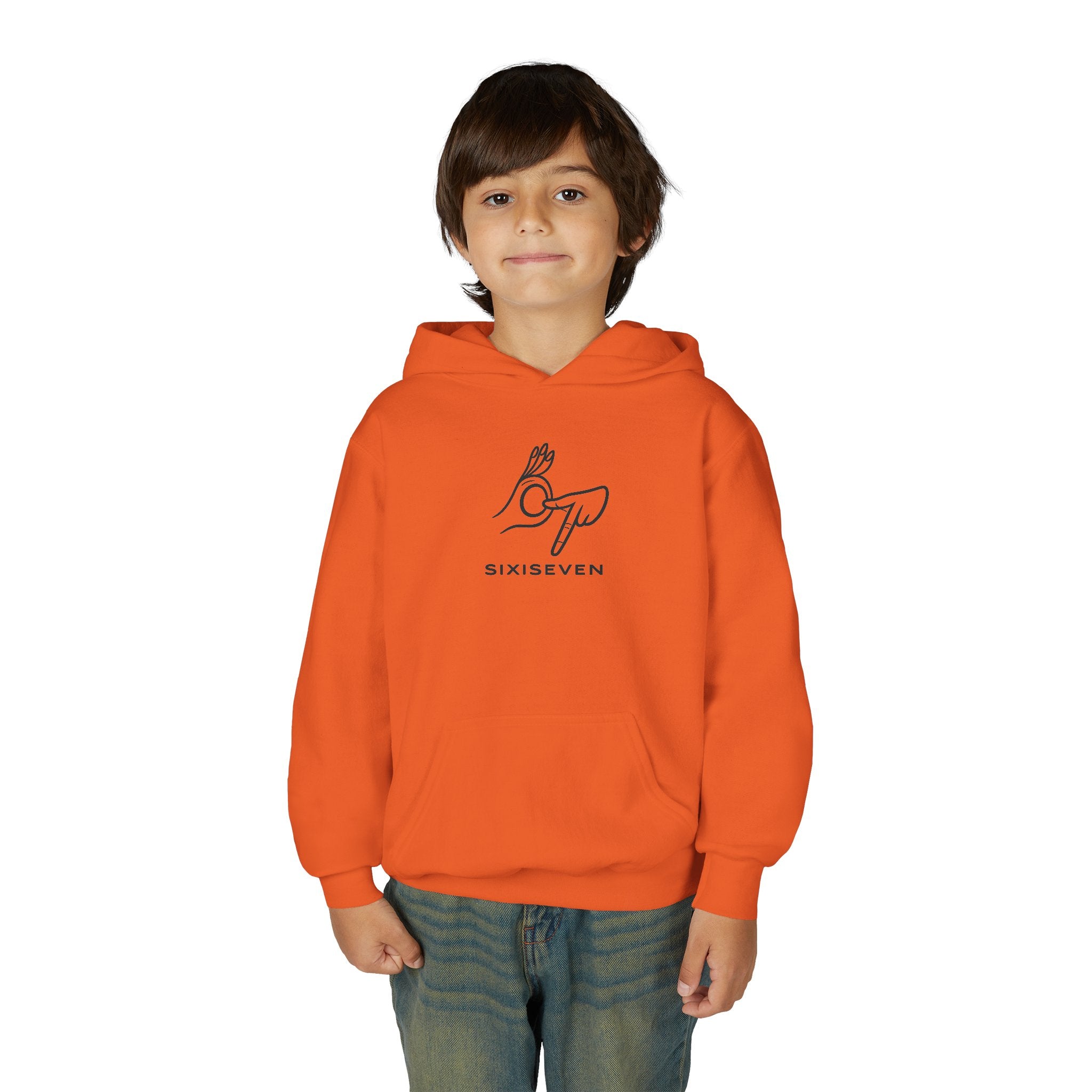 67 Static Youth Hooded Sweatshirt