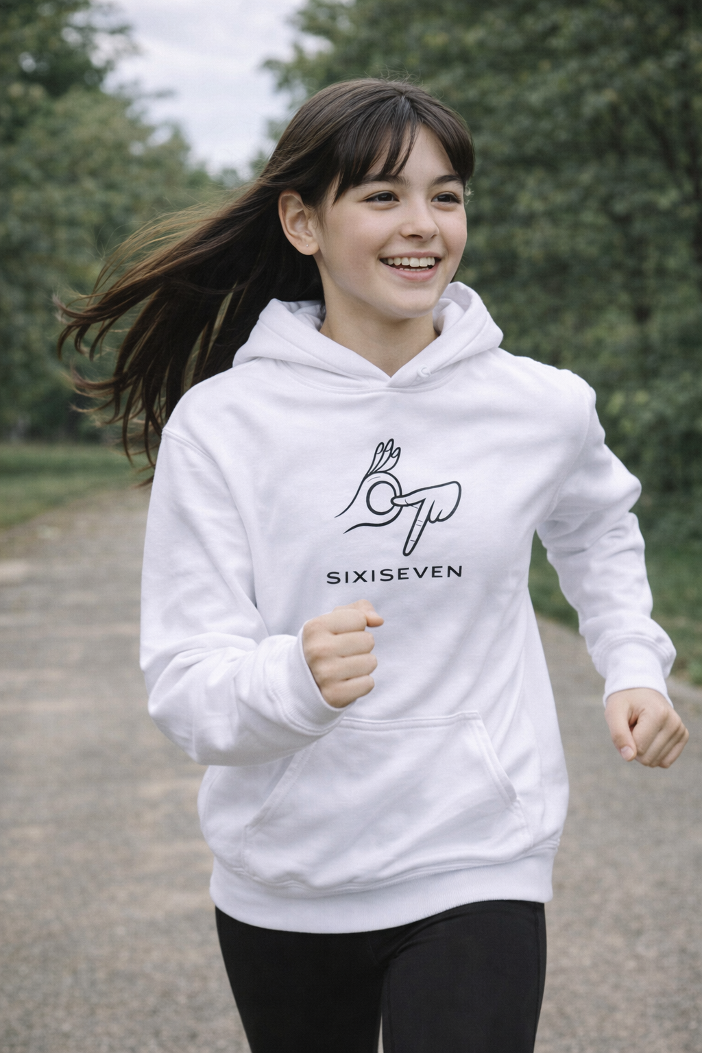 SIX SEVEN  Static Youth Hoodie