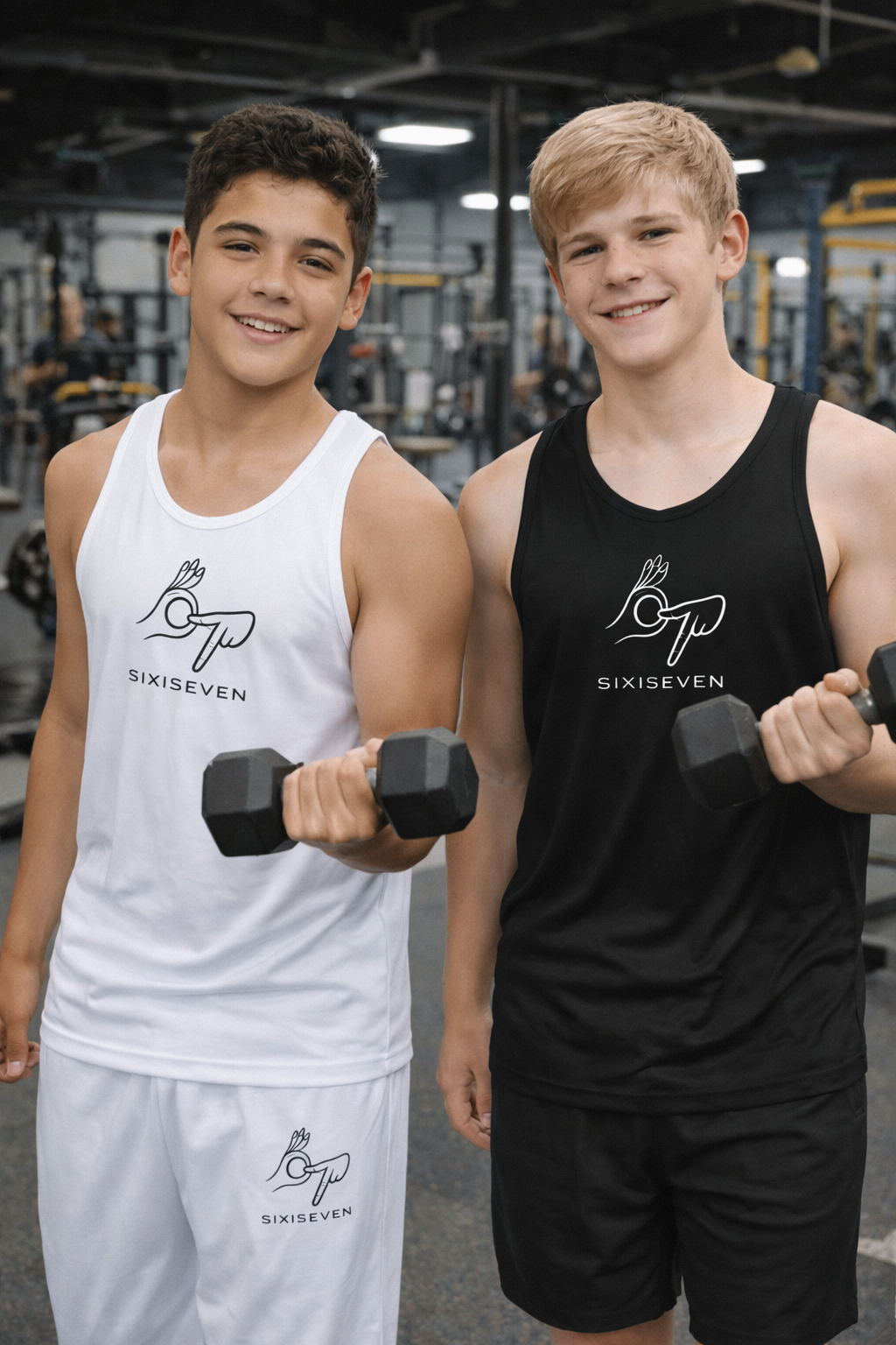 SIX SEVEN   Logo Tank Top