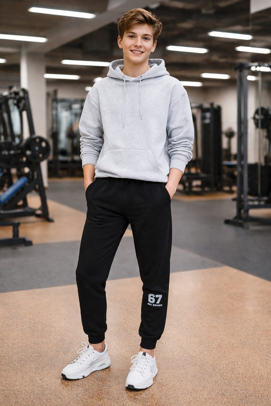 Unisex fleece sweatpants